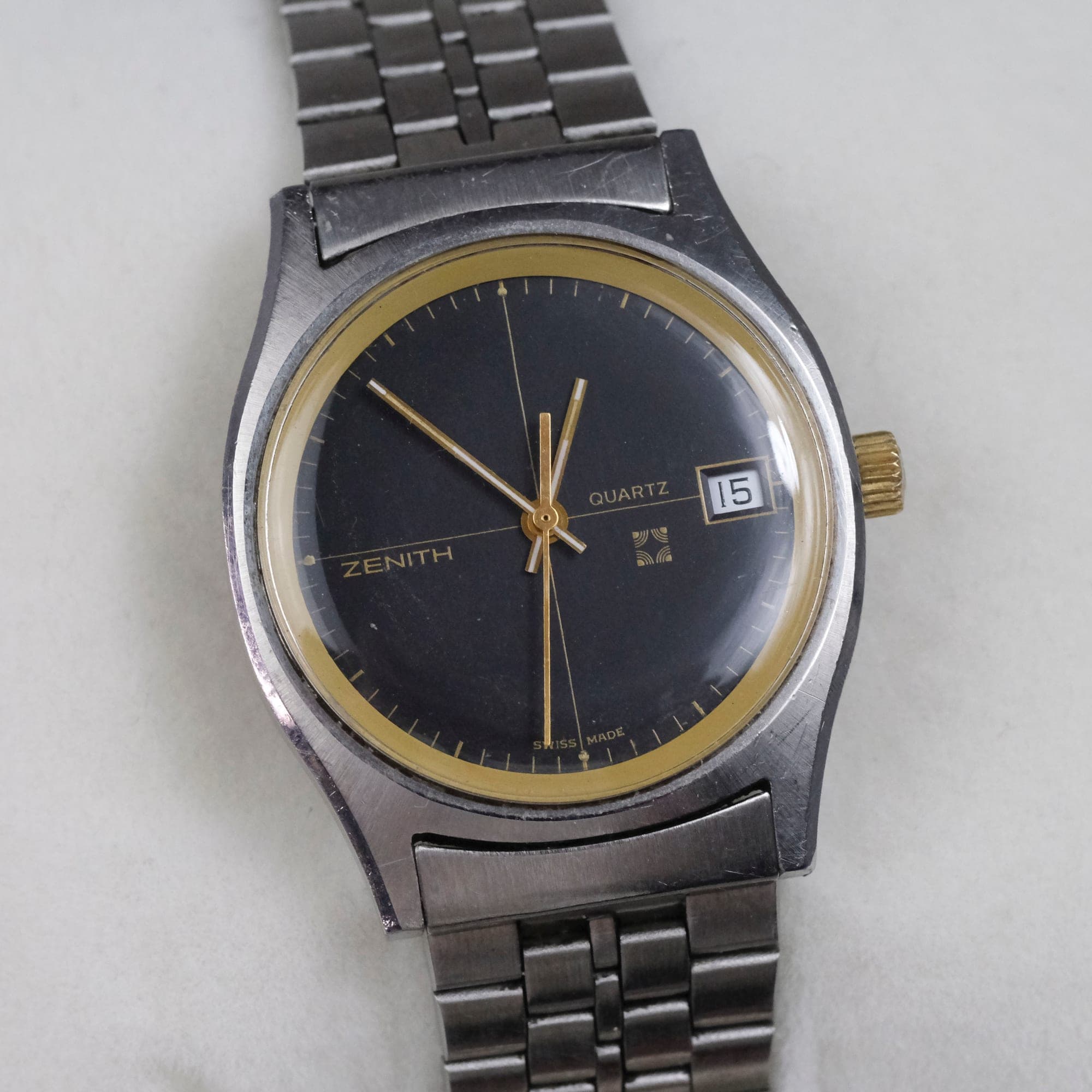 Zenith Quartz two-tone, c. 1980