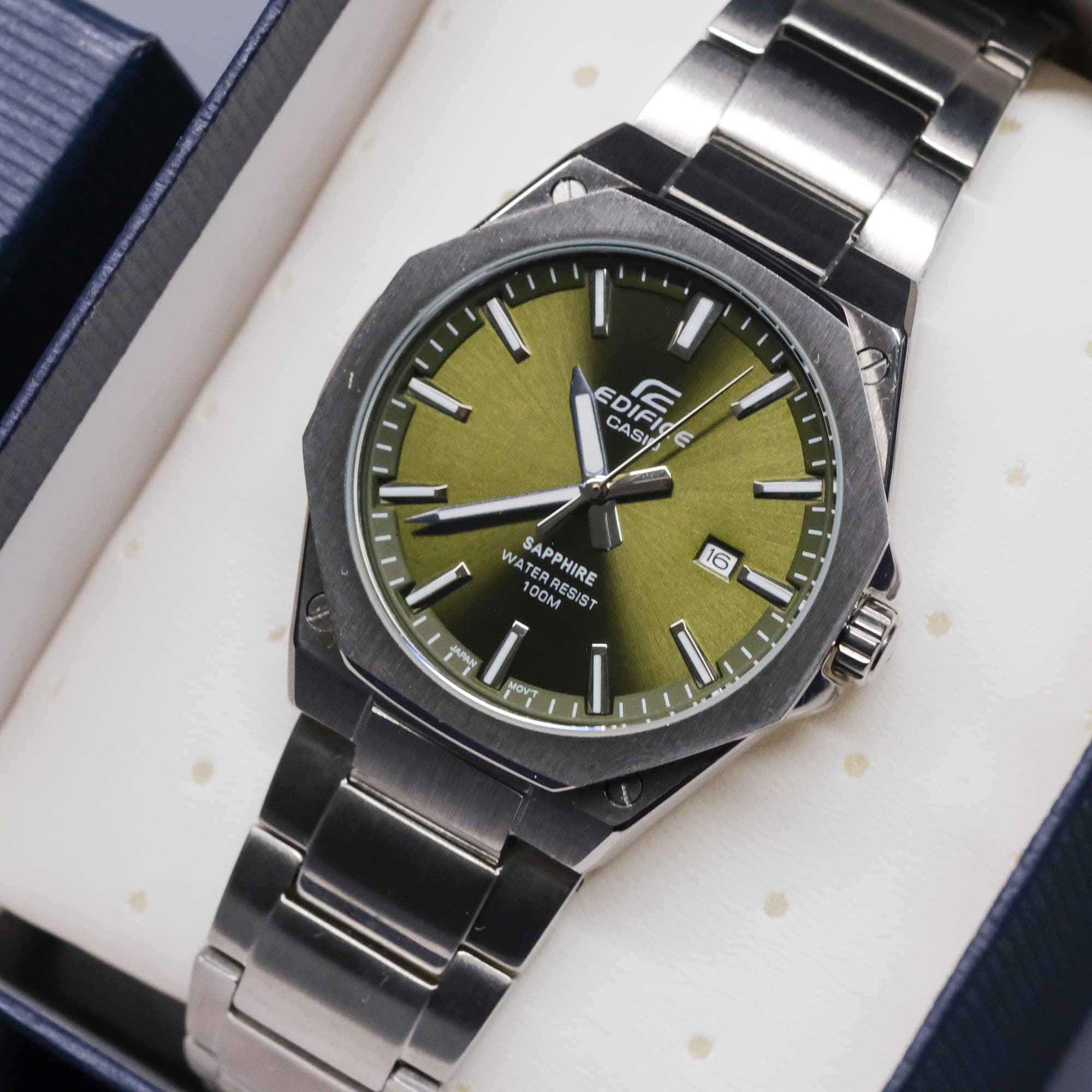 Casio Edifice Green Dial