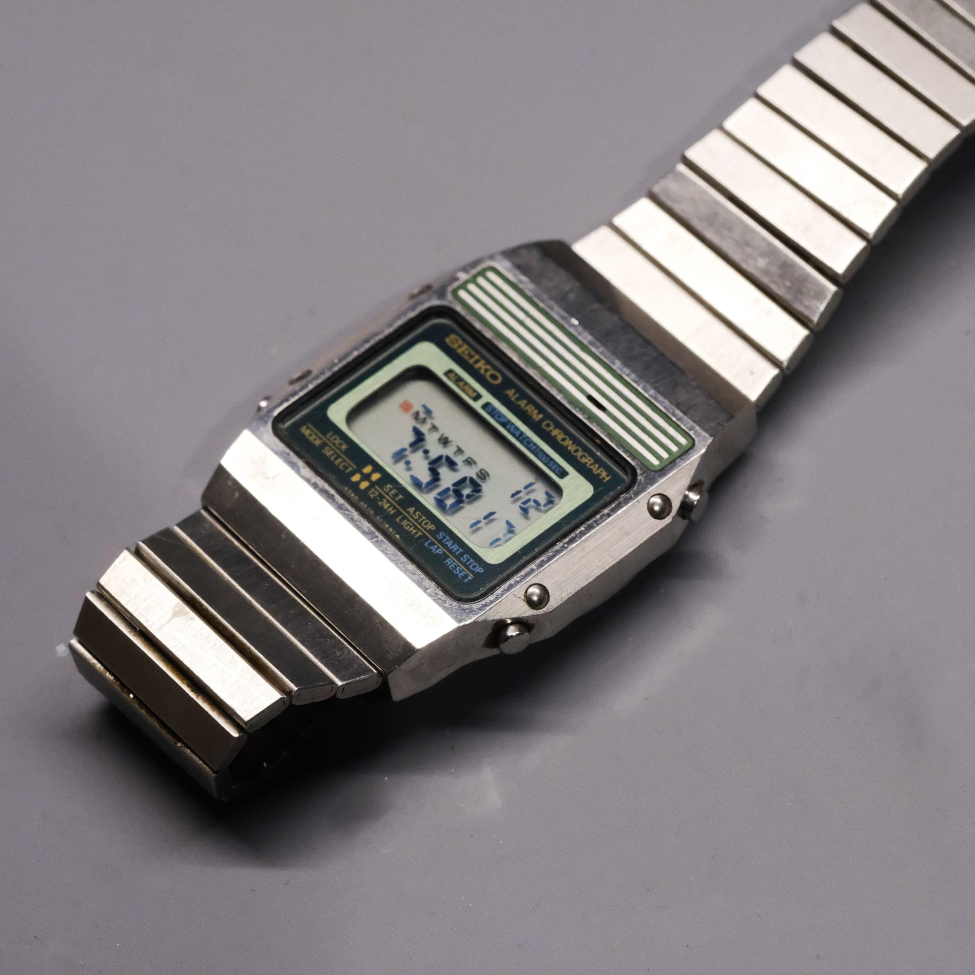 Seiko Alarm Chronograph A639