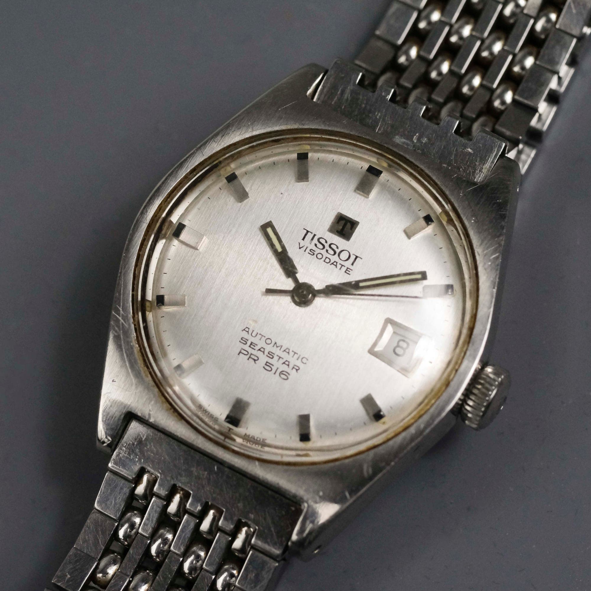 Tissot Seastar Visodate PR 516, c. 1965