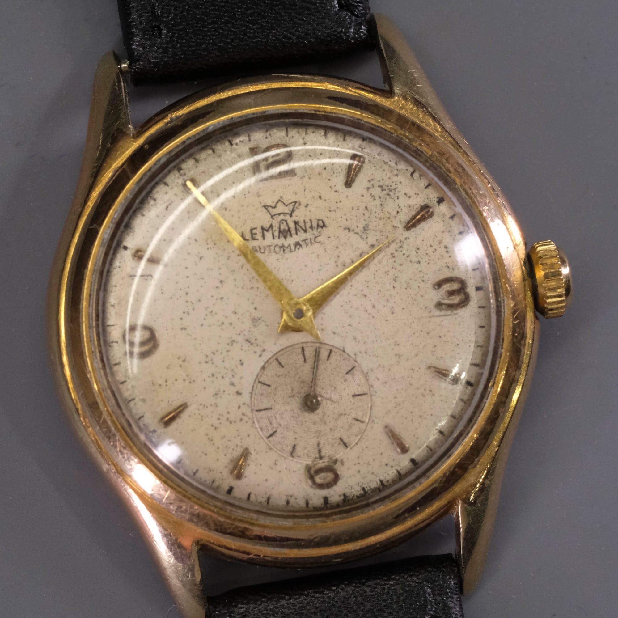 Lemania Bumper (dial tropical)