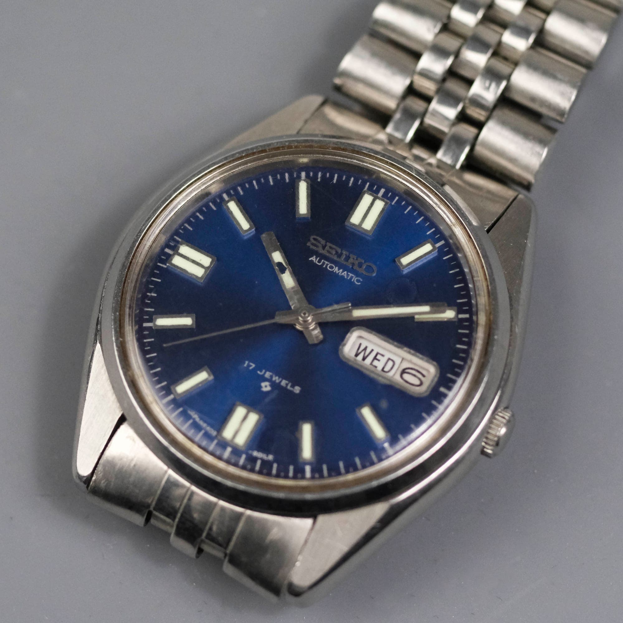Seiko Cal. 6309 blue dial