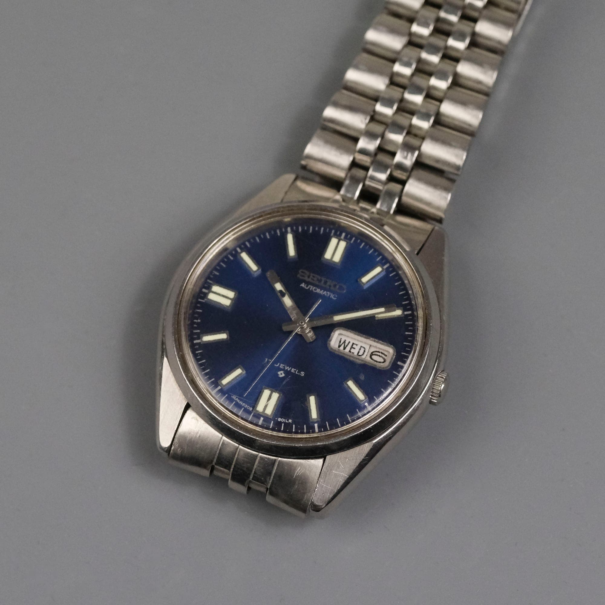 Seiko Cal. 6309 blue dial